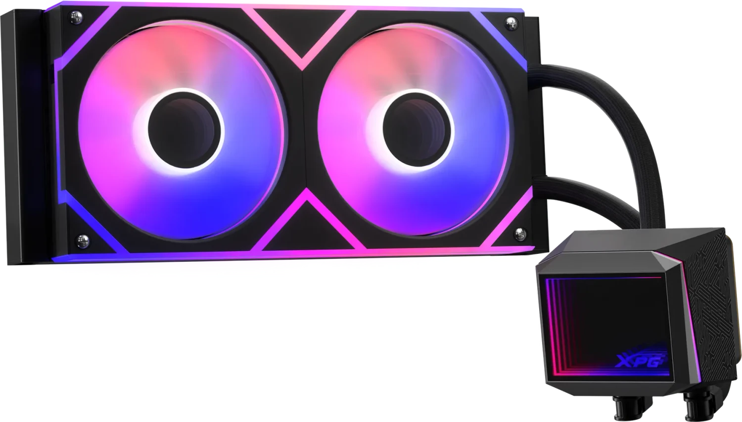 Ftohës për Procesor Cooler AIO XPG Levante II 240 / 240mm ARGB Liquid Cooler – Zezë