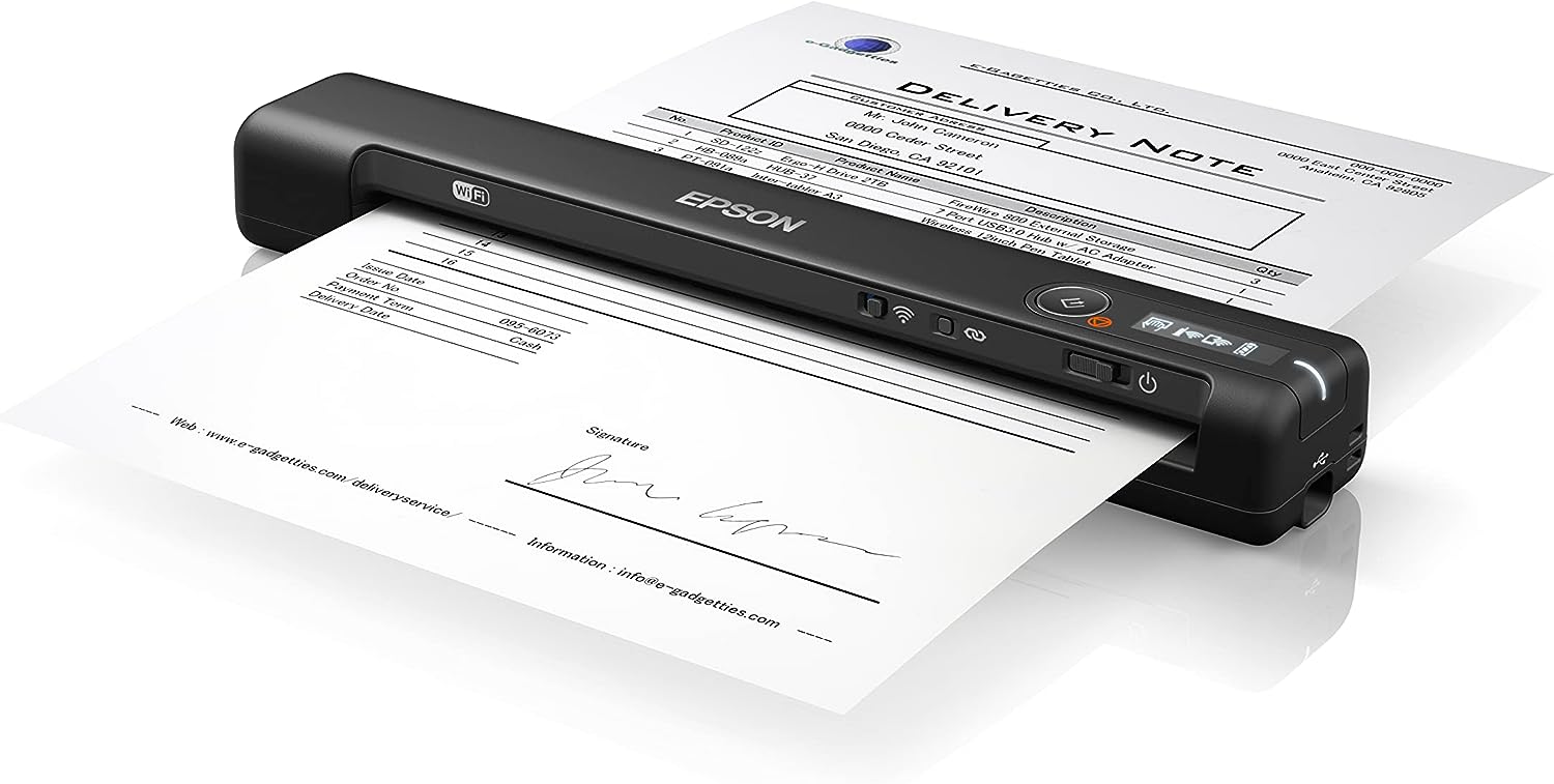 Skaner EPSON WorkForce ES-60W Mobile - Figura 2