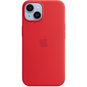 APPLE iPhone 14 Silicone Case with MagSafe - Red