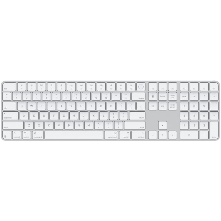 Apple Magic Keyboard / Touch ID / Numeric Keypad / Mac with Apple silicon / US English – Bardhë