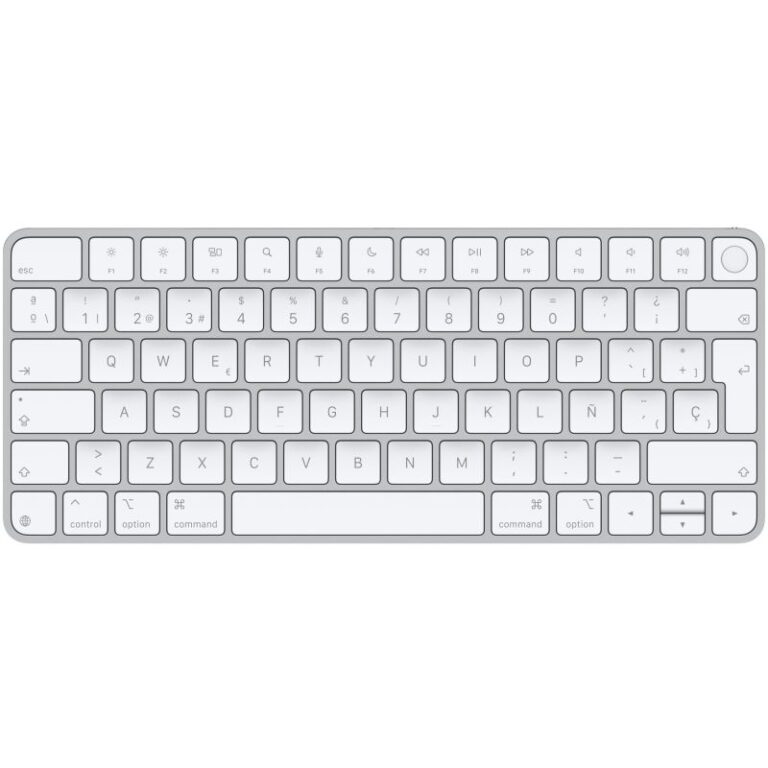Aksesorë Apple Magic Keyboard with Touch ID / For Mac Models with Apple Silicon / Spanish - Bardhë