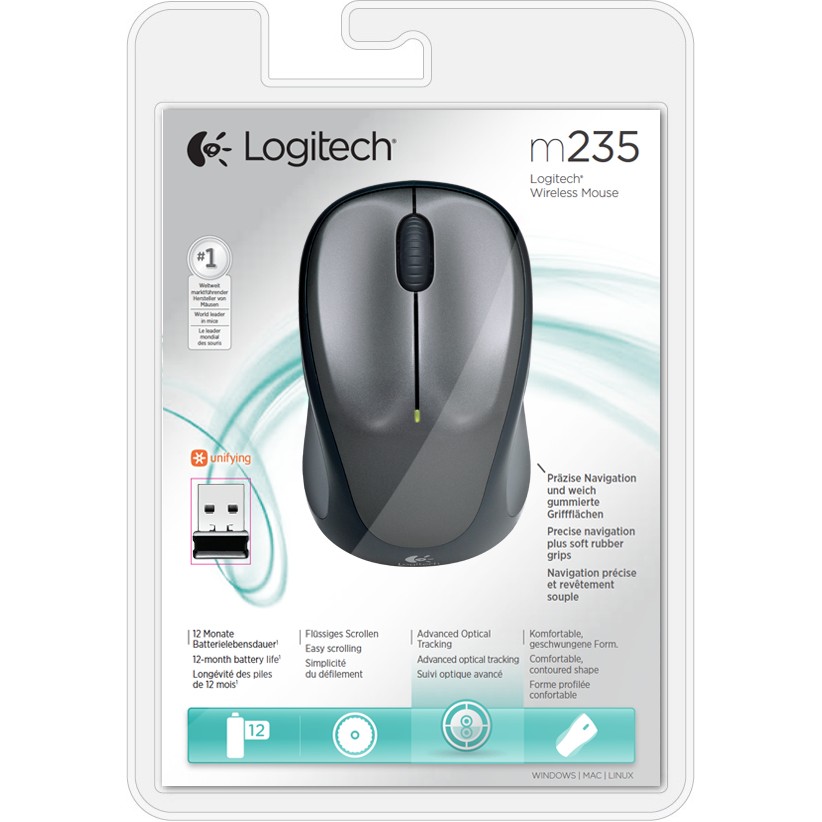 Maus pa Kabllo Logitech M235 Wireless – Zezë - Figura 5