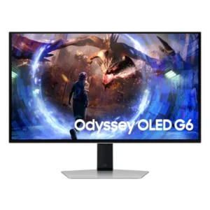 Monitor Gaming Samsung Odyssey G6 LS27DG600SUXEN / 27''/ Quad HD OLED / 360Hz / 0.03ms / HDMI+DP - Argjendi