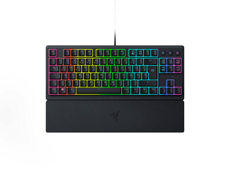 Tastierë Gaming me kabllo Razer Ornata V3 / Mecha-Membrane / Me ndriçim RGB / QWERTY US - Zezë