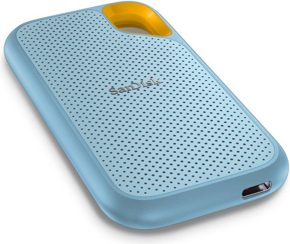 SSD të Jashtme SanDisk Extreme Portable V2 / 2 TB / USB 3.2 Gen2 / USB‑C / 256‑Bit AES – Blu - Figura 2