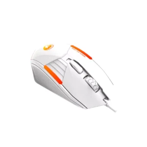 Maus Gaming Marvo M219 WH / Sensor Optik / 6400 DPI / 125 Hz / 6 ngjyra LED / USB 2.0 / 6 butona / Me kabëll 1.4m / I zi