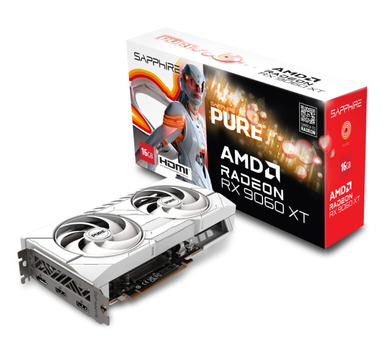 Kartelë Grafike AMD GPU RX 9060 XT 16GB Acer Nitro OC GDDR6 WHITE