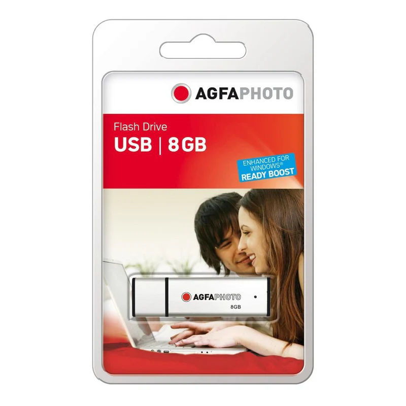 USB Flash Drive / AgfaPhoto / 8 GB / USB 2.0 / Argjend