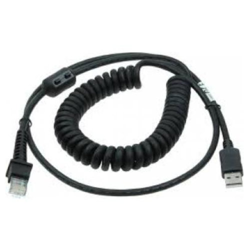 Kabllo USB Datalogic CABLE USB-PWR+ PVCWS COIL BLK