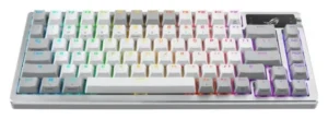 Tastierë Gaming Asus ROG Azoth / Wired & Wireless – Bardhë 7