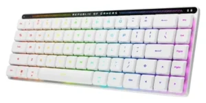 Tastierë Gaming Asus ROG Falchion RX LP / Wired & Wireless – Bardhë 8