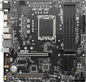 Motherboard MSI PRO B660M-P / S1700 / MATX / DDR4