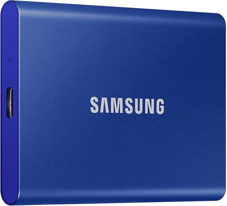 SSD të Jashtëm 2TB SAM Portable T7 Indigo Blue USB 3.2 MU-PC2T0H/WW