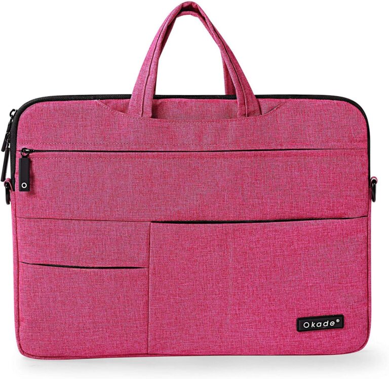 Çantë për Laptop Okade T41 / B53-45 / 15.6 Inch / Polyester / Wrist strap / Shockproof / Lightweight / Pink