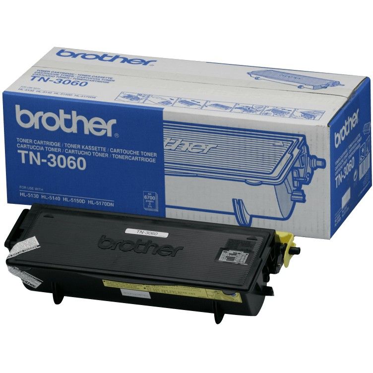 Toner Brother TN-3060 deri në 6.700 faqe sipas ISO/IEC 19752 – Zezë