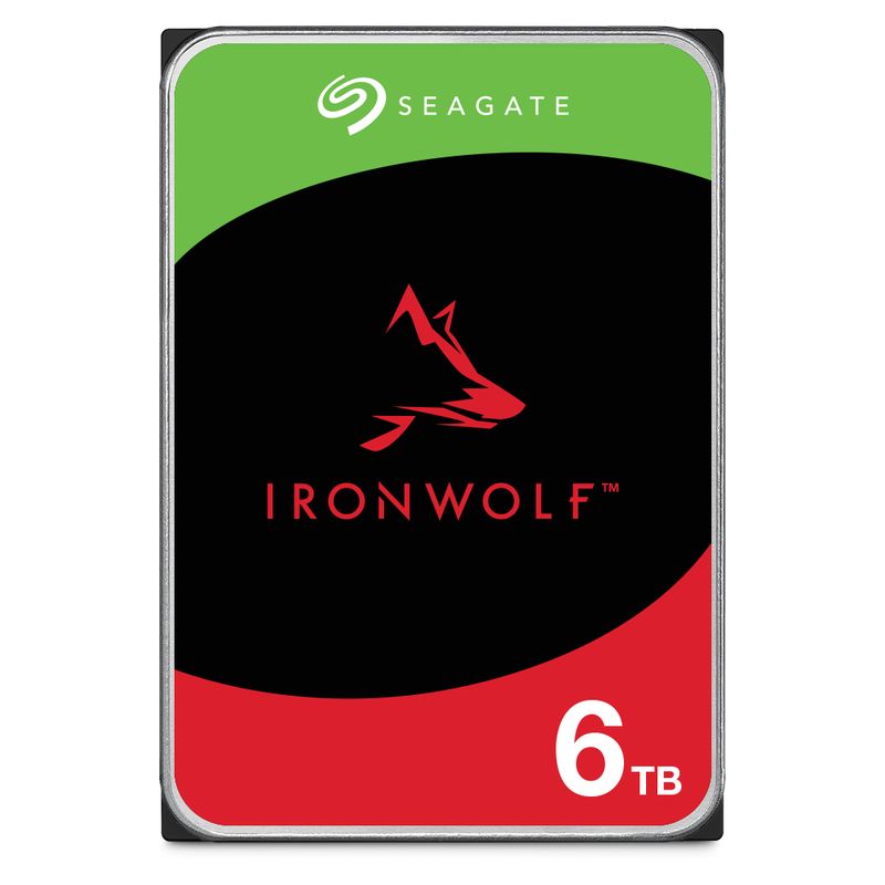 HDD e Brendshme Bundle SEAGATE Ironwolf PRO Enterprise NAS HDD 6TB 7200rpm 6Gb/s SATA 256MB cache 8.9cm 3.5inch 24x7 for NAS RAID Rackmount systems