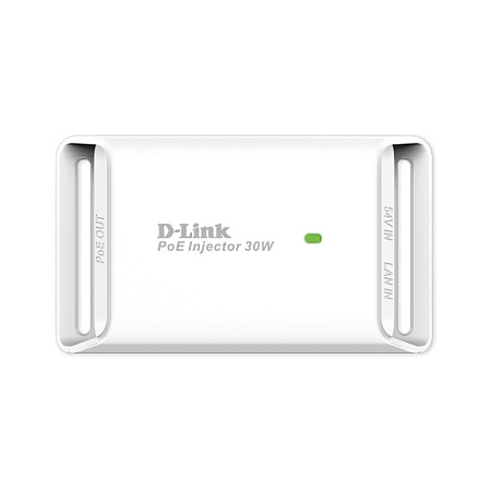 D-Link DPE-301GI PoE+ Injector Gigabit 30W 1-Port për Kamera IP & Access Point 3