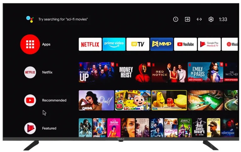 TV VIVAX A Series 50UHD10K / 50 Inch / 4K Ultra HD / LED / Android 11 / I zi