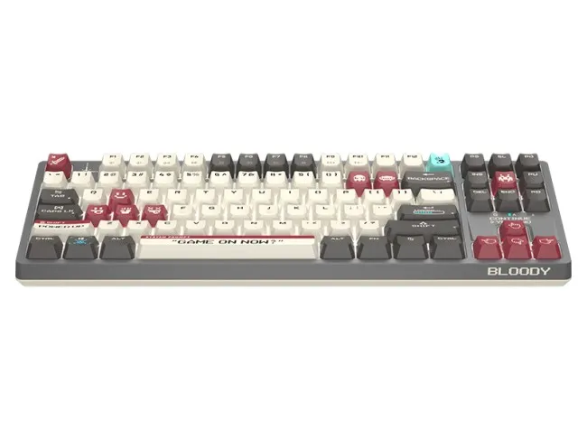 Tastierë Gaming A4Tech Bloody S87 Pixels Red USB (BLMS RED Plus Switches) – Kuqe - Figura 4