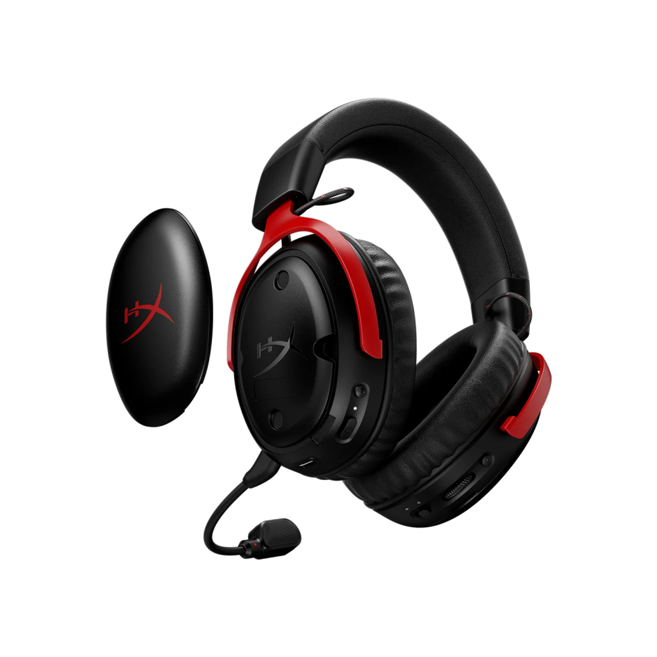 Kufje Gaming HyperX Cloud III S Wireless Headset / A59Z0AA – Kuqe / Zezë - Figura 4