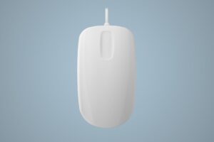 Maus Me kabllo Active Key AK-PMH3 Mouse Scroll-Sensor / Ambidextrous - Bardhë