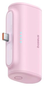 Powerbank Baseus Compact 5000mAh, 20W, rozë