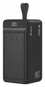 Powerbank Tracer Vouge-8 80000mAh, QC+PD22.5W