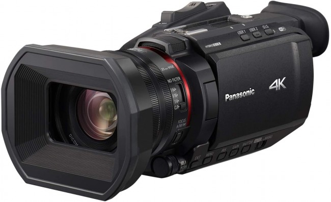 Video Kamera Panasonic HC-X1500 4K Ultra HD / 24x optik (4K), deri në 48x digjital / LCD 3.5 / E zezë