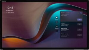 Ekran interaktiv AVOCOR H Series AVH-8620 / 86" (216 cm) / 3840x2160 / DP / HDMI / USB / Touch