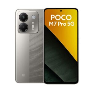 Telefon i mençur Xiaomi Poco M7 Pro / 5G / Dual Sim / 8GB / 256GB / Argjend