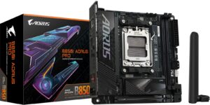 Pllakë Amë MB AMD B850I AORUS Pro (B850.AM5.mITX.DDR5)