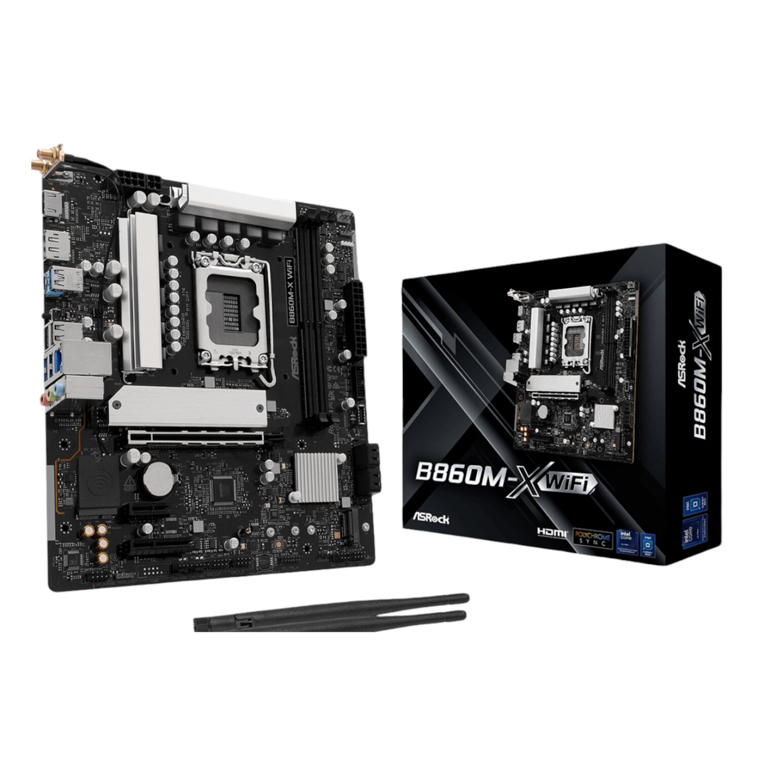 Pllakë Amë Intel ASRock B860M-X 90-MXBSF0-A0UAYZ Micro ATX DDR5 Intel S1851