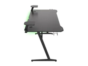 Tavolinë Gaming Genesis Holm 510 RGB / 160 cm x 75 cm x 75 cm / e zezë