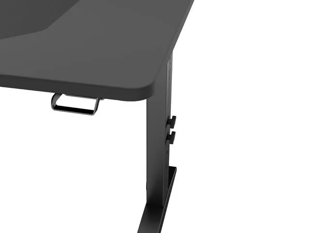 Tavolinë gaming Genesis Holm Modular 120 RGB  / 120 x 75 cm – Zezë