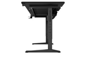 Tavolinë Gaming Genesis Holm Modular 160 RGB / 160 cm x 75 cm x E rregullueshme / e zezë
