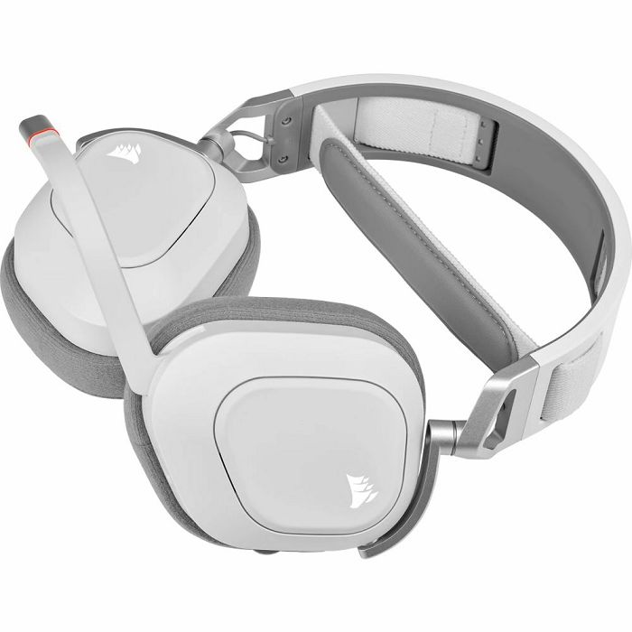 Kufje Gaming Corsair HS80 Wireless – Bardhë - Figura 2