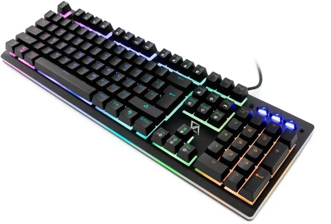 Tastierë gaming California Access Iguana CA‑1413HQ / US / Zezë