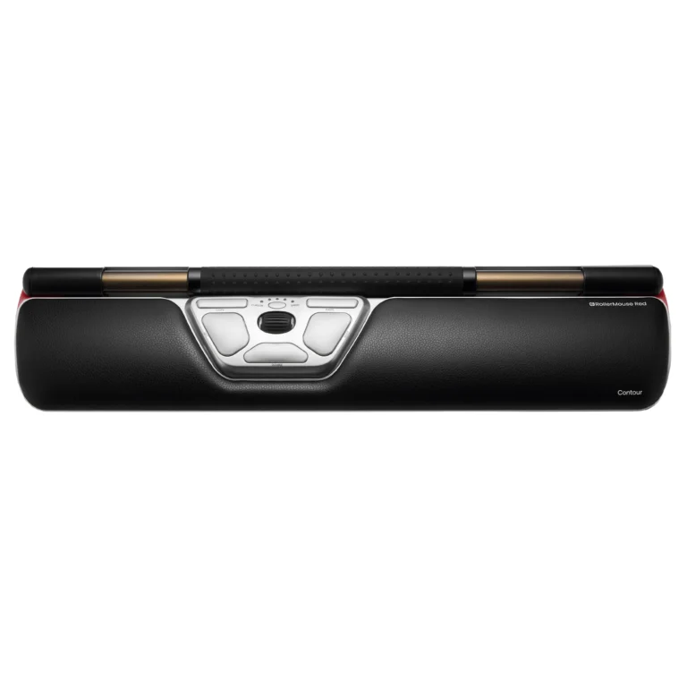 Maus pa kabllo Contour RollerMouse Red -Zezë/Gri/Kuqe