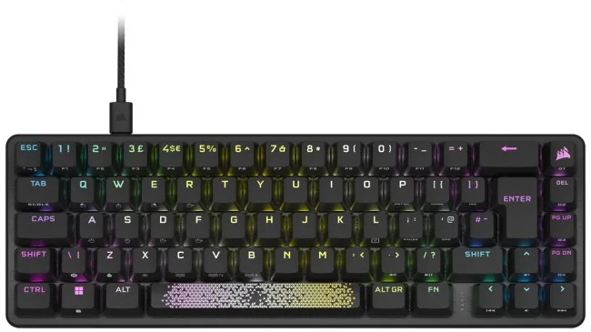 Tastierë Gaming Corsair K65 Pro Mini OPX / QWERTY – Zezë