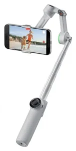 Gimbal Insta360 Flow 2 Pro / Magnetic phone holder / Multi-Person Tracking / 360º Pan Tracking / E bardhë