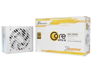 Furnizues Energjie 850W Seasonic Core GX-850-V2-E bardhë cable management