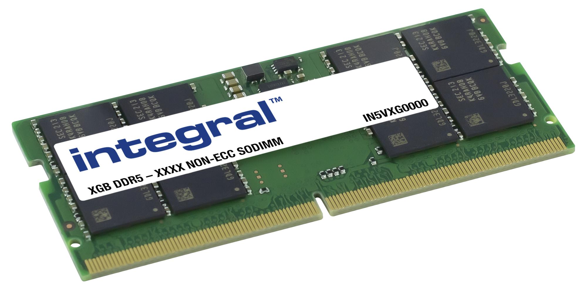 RAM Memorie DDR5 Integral SODIMM 16GB 4800MHz CL40