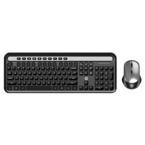 Set Tastierë dhe maus HP CS500 / Wireless 2.4GHz / 1000-1600-2000 DPI / E zezë