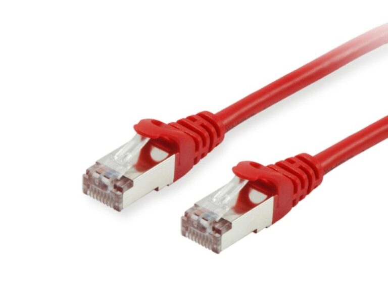 Kabllo për Rrjet Equip Patch Cable Cat5e / SF/UTP / 2xRJ45 / 0.50m / Polybag - Kuqe