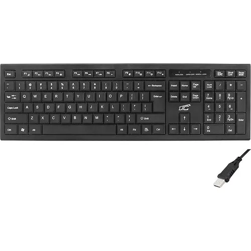 Tastierë me kabllo Cherry AK-PMH21OS-FUS-B / Medical / Wireless / DE Layout - Zezë