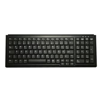 Tastierë pa kabllo CHERRY AKTIVE KEY / Industry 4.0 / Compact Notebook Style - Zezë