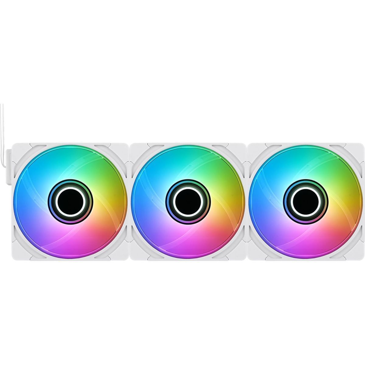 Ftohës për kasë Thermaltake CT120 EX INFINITY ARGB Sync 3 Pack - Bardhë - Figura 2
