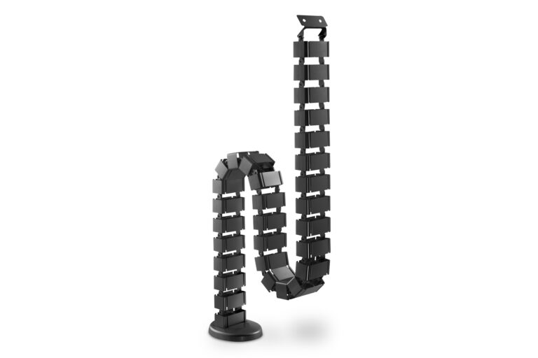 Mbajtës kabllosh DIGITUS Flexible Cable Duct Adjustable Length 1.3m Black