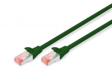 Kabllo për Rrjet DIGITUS CAT 6A S/FTP Patch Cable 1.0 m - Gjelbër
