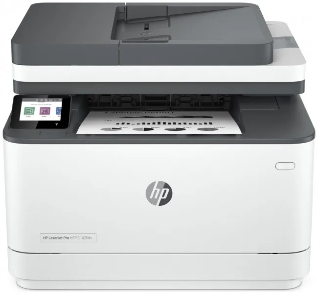 Printer HP LaserJet Pro 3102fdn / Multifunksional / 1200 x 1200 dpi / 33 ppm / A4 / Monochrome / Duplex printing / Ethernet 10/100 Mbps / USB 2.0 / I bardhë